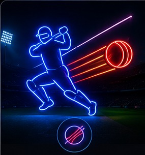 Cricket neon collection