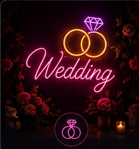 Wedding neon collection