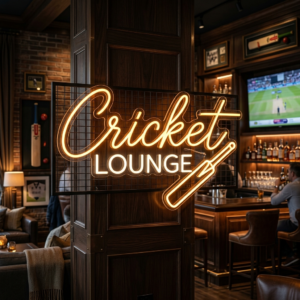 Cricket Lounge Neon Sign