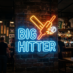 Big Hitter Neon Sign