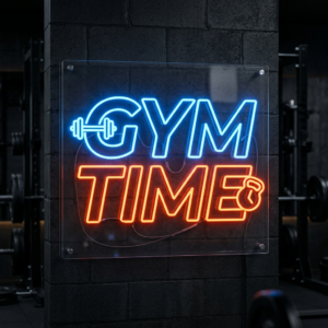 Gym Time Neon Sign