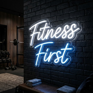 Fitness First Neon Sign