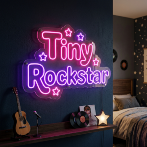 Tiny Rockstar Neon Sign