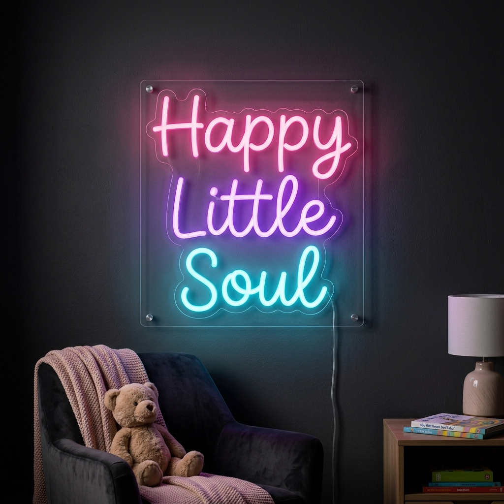 Happy Little Soul Neon Sign