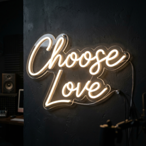 Choose Love Neon Sign