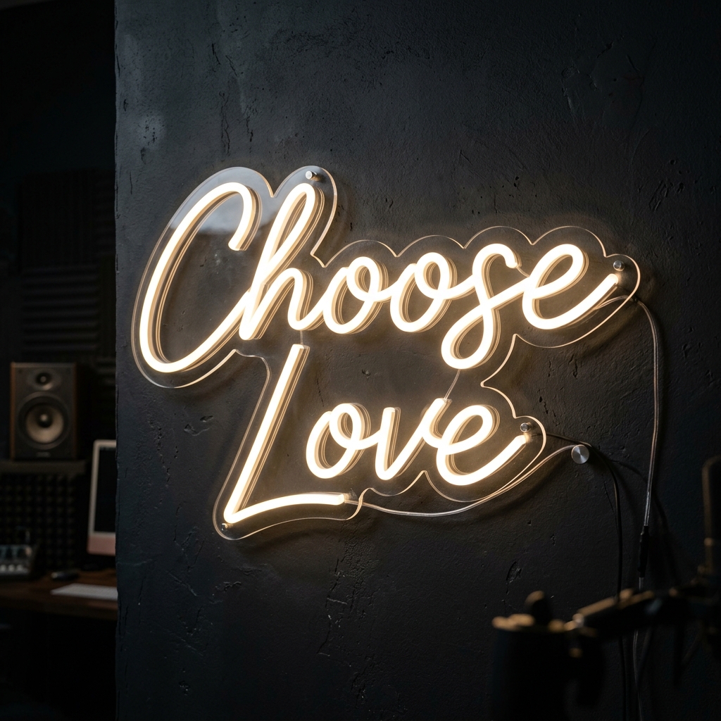 Choose Love Neon Sign