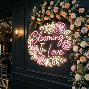 Blooming In Love Neon Sign