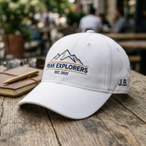 White Custom Cap