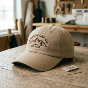 Beige Custom Cap