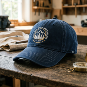 Navy Blue Custom Cap