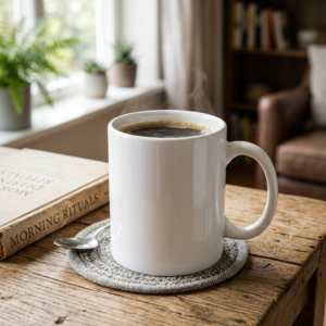 Classic White Ceramic Mug