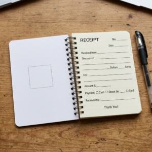 Pocket Receipt Book
